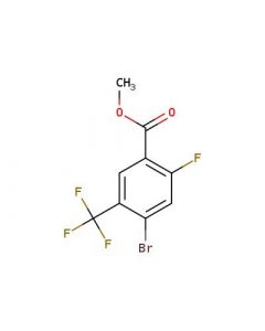 Astatech METHYL 4-BROMO-2-FLUORO-5-(TRIFLUOROMETHYL)BENZOATE; 1G; Purity 95%; MDL-MFCD30742530